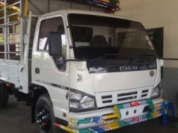 ขาย6ล้อ ISUZU NPR 130แรง ปี52 พ.เพาเวอร์ เครื่องดี คัชซีสวย ยางดี ภายในสวย แอร์เย็น สภาพพร้อมใช้งาน
