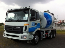 ขายรถผสมปูนใหม่ FOTON เครื่องยนต์ คัมมินส์ 340 HP โม่ 6 คิว อุปกรณ์ตัวโม่ เกียร์โม่ PMP (แท้) ปั๊ม