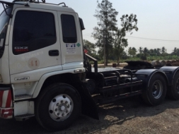 Isuzu Deca 320 สิบล้อหัวลาก 2 เพลา แมคโหลดรุ่น50 ปีทอง เครื่องดีเกียร์ดียางดี 10 เส้น พร้อมใช้งาน หั