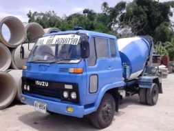 รถโม่ปูน Isuzu 175แรงม้า ทะเบียนพร้อมโอน