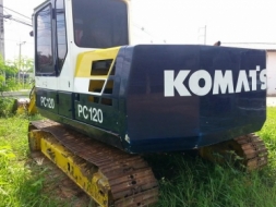 ขายรถแบคโค KOMATSU PC120-5 เครื่องเดิม ปั๊มเดิม เอวแน่น ทำงานเร็ว สภาพพร้อมใช้งาน ราคา800,000 สนใจโ