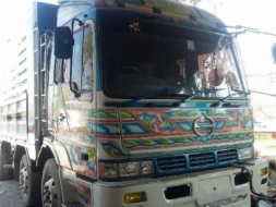 ขายรถบรรทุก 12 ล้อ สองเพลาไม่ดั๊มพ์ (แม่ตัวเดียว) ยี่ห้อ HINO โปเฟีย 325 แรงม้า ปี 2555 เครื่อง