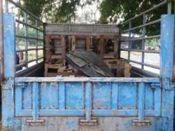 กระบะสแตนเลส 4.35x2.15 ม.