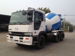 ขาย รถโม่ปูน 5 คิว HINO PROFIA เครื่อง K13D 260 แรงม้าระบบน้ำมัน เครื่องมาพร้อมเพลาปั่นโม่ ราคากันเ