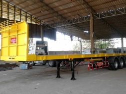 ขายหางพื้นเรียบ3เพลา 12.50 เมตรราคาพิเศษ 550,000บาท