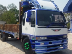 ขายรถ 6 ล้อใหญ่ HINO สิงไฮเทคFF3H195แรงม้า สภาพสวยเดิม เครื่องดี คัชชีสวย เดิม กระจกไฟฟ้า แอร์เย็น