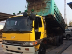 HINO10ล้อดั๊ม 3Hแท้ 195แรง เครื่องดี ครัทซีสวย พร้อมใช้งานได้เลย ขาย 780,000 บาท (ศุภากร 081-4