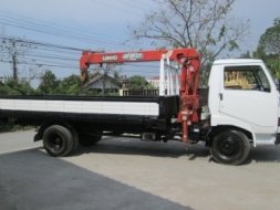 ขาย 6 ล้อ HINO KM779 ติดเครน UNIC 290 4 ปอก 3 ชัก