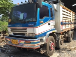 ขายรถบรรทุกพืชผลการเกษตร12ล้อ 2เพลา ISUZU DECA 320 MAXLOAD FXZ NGV <ไม่ดั้มพ์>คอกเกษตร เดือน11