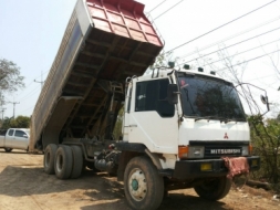 รถบรรทุก 10 ล้อใหญ่ หลง MITSUBISHI ปี 94 195เทอร์โบ ราคา 850,000 บ.