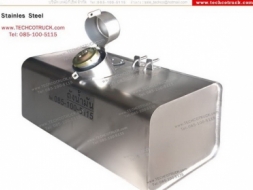 ถังน้ำมัน หม้อพักท่อไอเสีย สแตนเลส 304 หนา 2 มิล. รถบรรทุก Fuel Tank, Muffler Stainless Steel 304 t