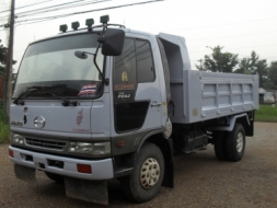 HINO FC4J 140 แรง ดั๊ม สภาพหัวเก๋งเดิมๆ ไม่เคยทำสี รถมือเดียว เพาเวอร์ แอร์