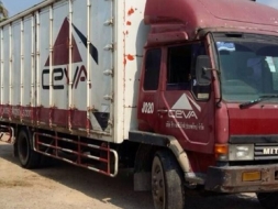 6ล้อ ฮีโน่ เครื่อง 220 เทอรโบ ยาว 7.20 ตู้แห้ง