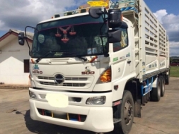 ขายรถสิบล้อ HIno FM1A ปี 55 พ่วงแม่ลุก คอกเกษตรไม่ดั้ม อู่สหมิตร รถสวย พร้อมใช้งาน วิ่งน้อย เดิมๆ