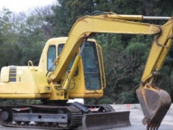 รถขุด KOMATSU PC60-7 รถนอกนำเข้าญี่ปุ่นกำลังเข้าไทย