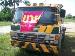 รถโม่ปูน 10 ล้อ 6 คิว HINO พร้อมใช้