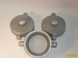 ฝาปิดหน้าท่อ AL. เกลียว NPT. 3"