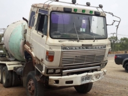 รถโม่ตรง 7 คิว Nissan นอก เครื่อง EK100 ทะเบียนครบ ราคา 630,000