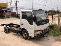 รถประกอบ อีซูซุ แอล ELF การ์ตูน หกล้อจิ๊ว เครื่อง 3,100cc LPG สวยๆ