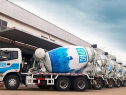 ขายรถผสมปูนใหม่ FOTON เครื่องยนต์ คัมมินส์ 340 HP โม่ 6 คิว อุปกรณ์ตัวโม่ เกียร์โม่ PMP อิตาลี (แท