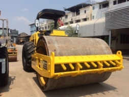 รถบด 10 ตัน Sakai SV510TF (2 เปลือก) ล้อเรียบหุ้มหนาม สภาพเยี่ยม ชม.ต่ำ รถนอกแท้ๆ ยังไม่ผ่านการใช้