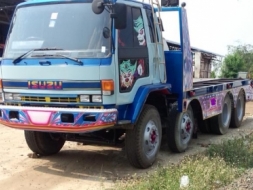 ISUZU รถท้ายลาด 12ล้อ 2เพลา ช่วงล่างใหญ่