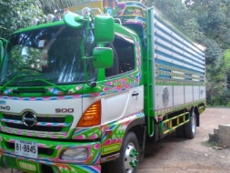 ขายหกล้อเมก้า 500 FC9JJ เครื่อง 150 แรง ดั้มเกษตรต่อใหม่ยาว 5.50 ม.