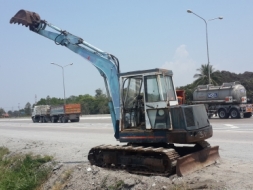 ขายรถขุดkobota..kh055 คันใหญ่..บูมยาว ยาว