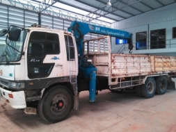 ขายถูกๆๆๆๆๆตามสภาพ 10 ล้อ ติดเครน 5 ตัน TANANO เครื่อง JO8C 220แรงกระบะคาร์โก้แผงข้าง 80 ซม ใช้งานป