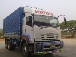 ISUZU ปิคกร้า 360 ดั๊ม 20 ตัน กระบะโลมิเนียม มีระบบต่อลูกเรียบร้อย