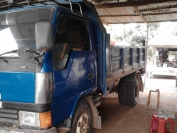 รถดัมพ์ mitsu canter 115 เครื่องดี คัสซีสวย มีสโลว์