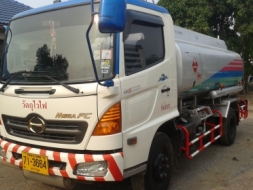 HINO MEGA FC พร้อมมิเตอร์หัวจ่าย สภาพสวย พร้อมใช้งานครับ