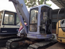 KOMATSU PC75UU-2 รถเก่านำเข้าจากญี่ปุ่นไม่เคยใช้งานในไทย สภาพพร้อมลุยงาน + เอกสารใบแจ้งจำหน่าย ชั่