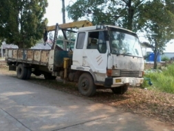 ขายหกล้อมิซู 165 แรง ติดเครน 3 ตัน 3 ปลอก ราคาถูก 379,000 สภาพพร้อมใช้ด่วน