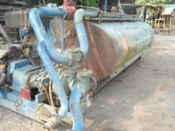 ถังน้ำพร้อมเครื่อง นิสสัน td 27 พร้อมอุปกรณ์ครบชุด ถังน้ำ6000 ลิตร