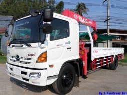 ขาย 6 ล้อ ฮีโน่ เมก้า เครน 5 ตัน 220 แรง ยาว 7.20 ม.ปี 2005 สภาพเดิม สนใจชมรถก่อนได้ครับ ติดต่อ 081