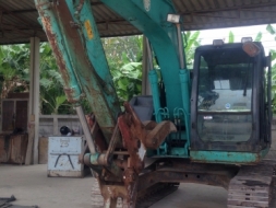 ขายรถขุด KOBELCO SK115 SR เก่านอก100%คับ