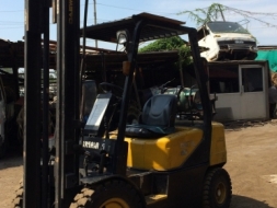 ขายโฟล์คลิฟท์ D25S งาสูง 6 เมตร ติดแก๊สจากนอก สวยๆพร้อมใช้งาน