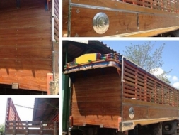 ขายกะบะไม้12ล้อ