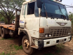 ขายด่วน รถสิบล้อพื้นเรียบพ่วงแม่-ลูก HINO KT925 พร้อมใช้งาน เอกสารพร้อม