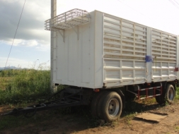 ขายรถพ่วง(มีข้างเสริม - คอกสูง)