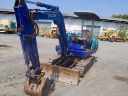 รถขุดHITACHI ex-30"คอลโทนสั้นปั๊มนิ้ว" ( มีลายหัวกระแทรก) เครื่อง4สูบรถเก่านอกมีเอกสารนำเข