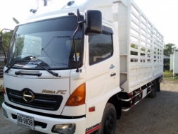 6 ล้อกลาง *Euro.2* HINO MEGA FC4J 175 แรงม้า *ยาว 6.50 ม.* รถสวยจริง+พร้อมใช้งาน *รถห้างแท้ * มี