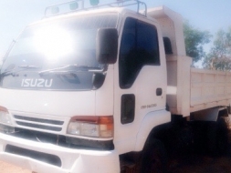 ISUZU DECA NRR 210 HP 6HH1 หกล้อดั๊มพ์ กระบะดั๊มพ์เหล็ก 5 ตันความยาว 3.60 เมตรสภาพดีสวยพร้อมบรรทุกได