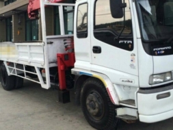 ขายรถบรรทุก อีซูซุ ยูโรทู ปี 2550 เครนยูนิค 3 ตัน 7 รุ่นใหม่