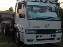 ขายรถหัวลาก 2เพลา ฮีโน่ โปรเฟีย 330แรง พร้อมหางพื้นเรียบ3เพลา