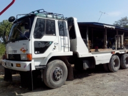 ขายรถบรรทุก 10 ล้อมิซูบิชิ FN 517 เครื่อง 195 แรงม้า 6D-16 แน่นมากๆๆ เทเลอร์หางปลา