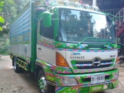 ขายรถบรรทุก 6 ล้อ รถบ้านสวยๆพร้อมใช้ รุ่น 500  ดั้มเกษตร