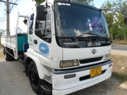 ขาย ISUZU FORWARD 200 แรง EURO 2 ปี " 50 กระบะบรรทุก มีเครน กระบะยาว 7.20 เมตร สภาพสวยพร้อมใ