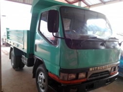 มิตซูแคนเตอร์ปี 40 ต่อดั้มใหม่ กระบะ 3.20 ม.เครื่องเดิม 110 แรง  เอกสารพร้อมโอน